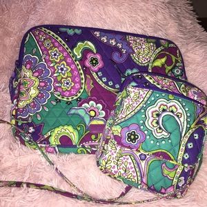 Vera Bradley medium crossbody and 13’ laptop case